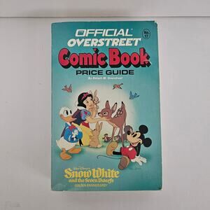 1987 OVERSTREET #17 COMIC BOOK PRICE GUIDE Disney Snow White Golden Anniversary